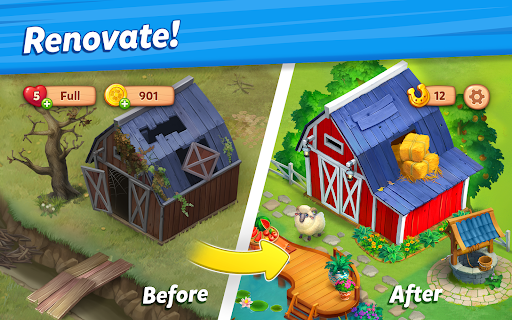 Farmscapes MOD APK (Unlimited Horseshoes) v2.5.2.0