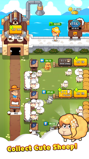 Sheep Farm MOD APK (Unlimited Gems) v1.0.19