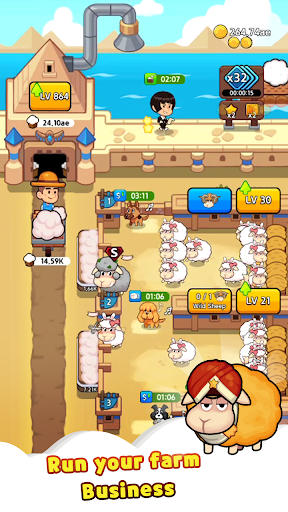 Sheep Farm MOD APK (Unlimited Gems) v1.0.19